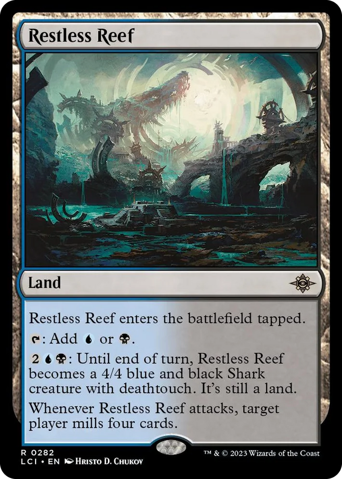 0282 Restless Reef R The Lost Caverns of Ixalan
