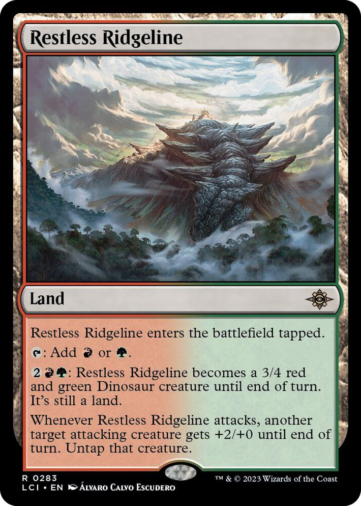 0283 Restless Ridgeline R The Lost Caverns of Ixalan