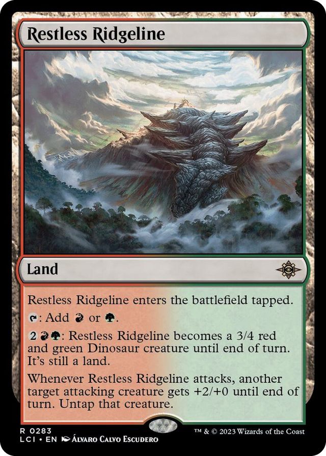 0283 Restless Ridgeline R The Lost Caverns of Ixalan