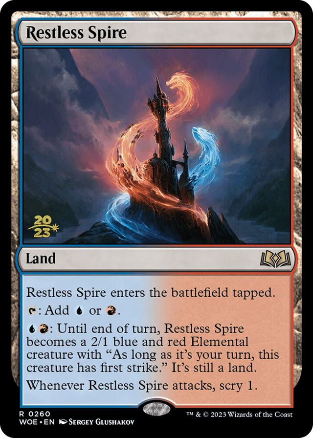 0260 Restless Spire R Prerelease Cards