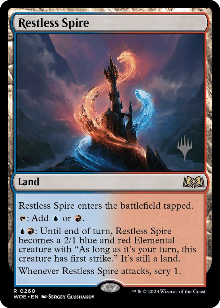 0260 Restless Spire R Promo Pack: Wilds of Eldraine