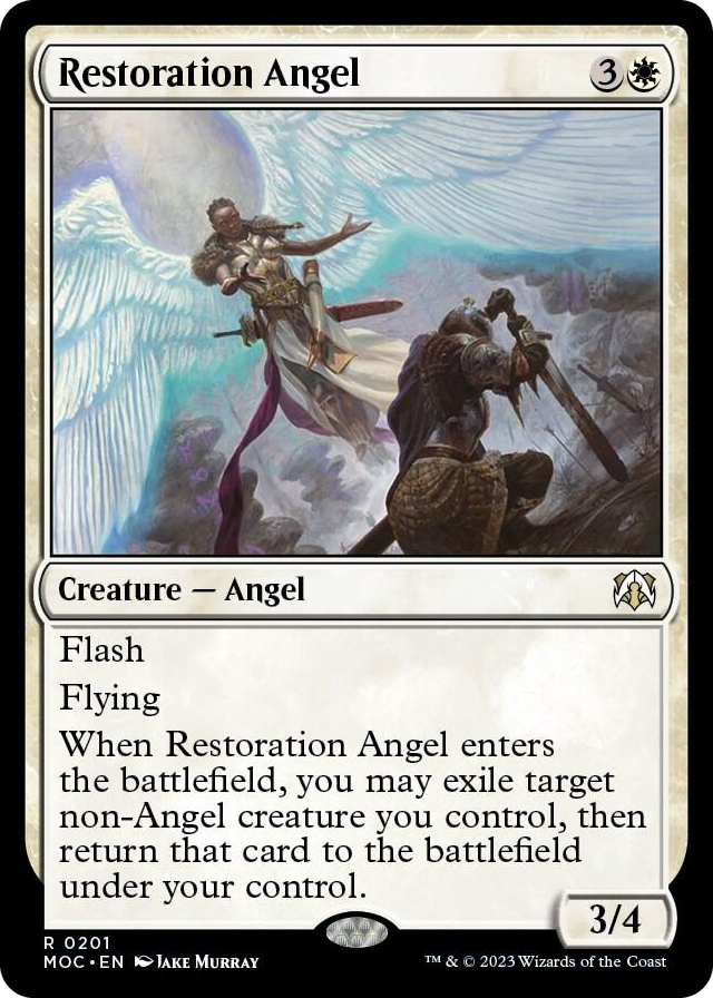 0201 Restoration Angel R Commander: March of the Machine