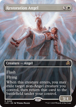 0299 Restoration Angel (Borderless) R Innistrad Remastered