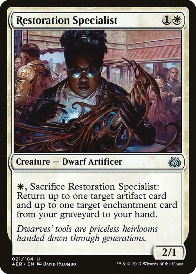 Restoration Specialist #21 U - Aether Revolt Pokemon card