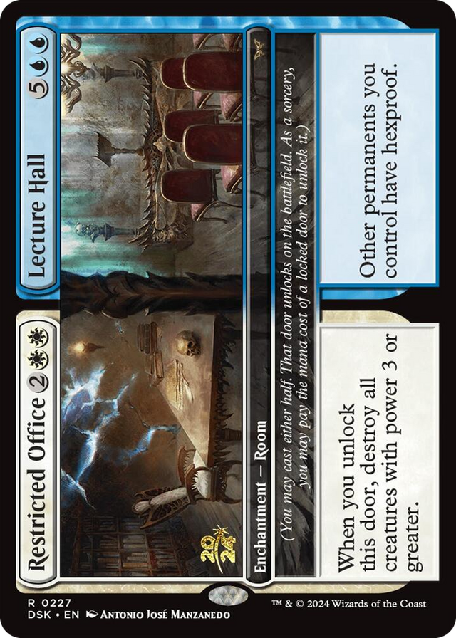 0227 Restricted Office // Lecture Hall R Prerelease Cards
