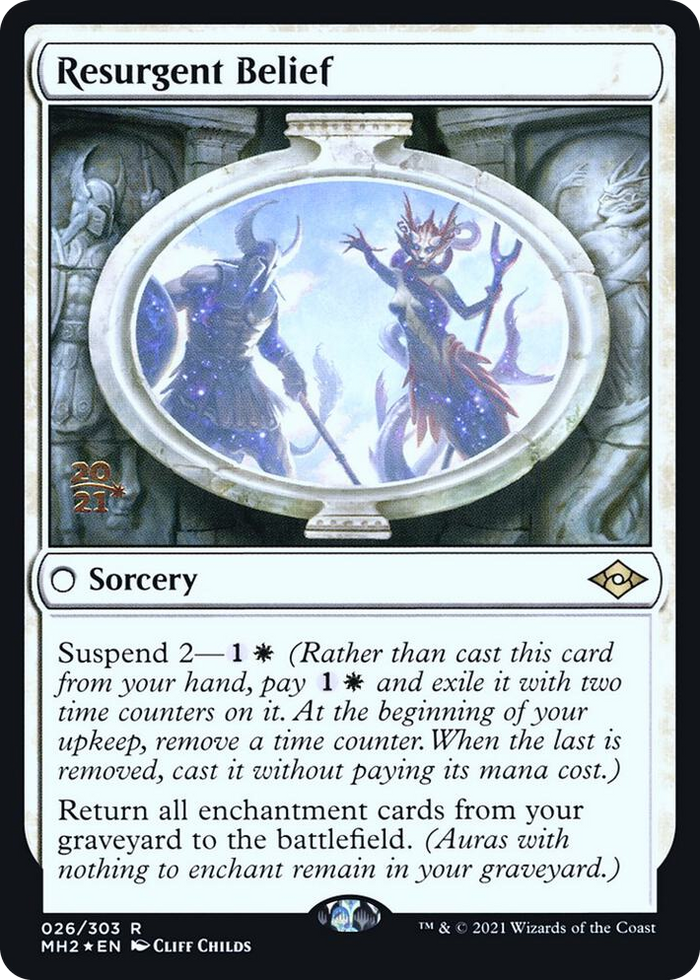 Resurgent Belief #26 R - Prerelease Cards Pokemon card