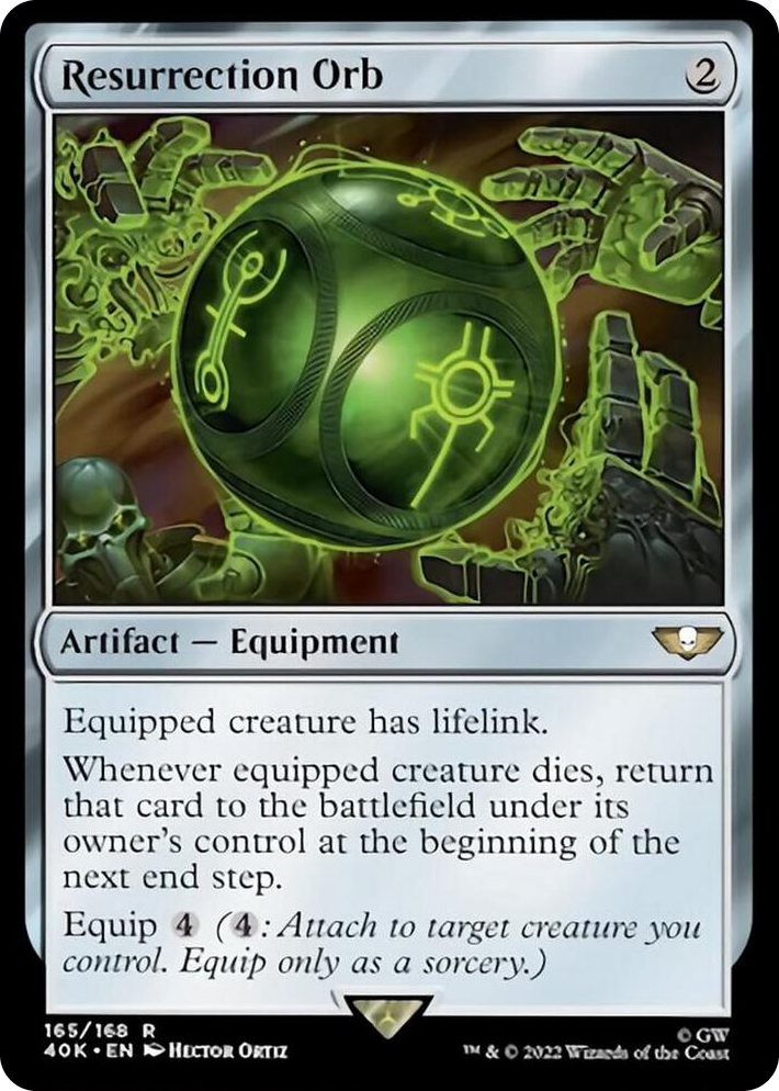 0165 Resurrection Orb R Universes Beyond: Warhammer 40,000