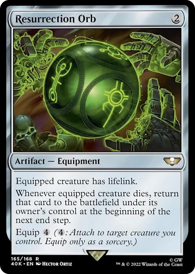 0165 Resurrection Orb R Universes Beyond: Warhammer 40,000