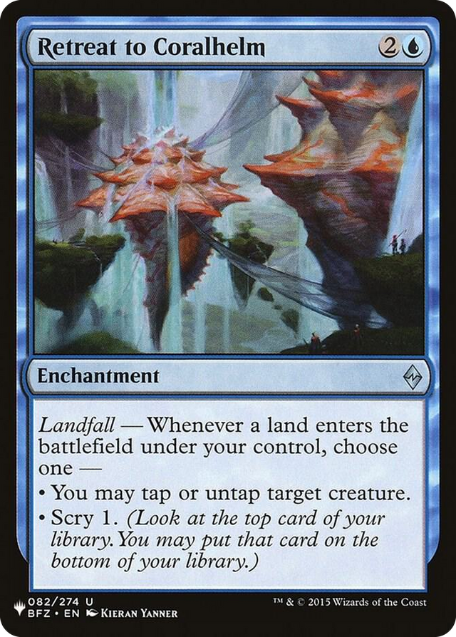 0082 Retreat to Coralhelm U The List Reprints
