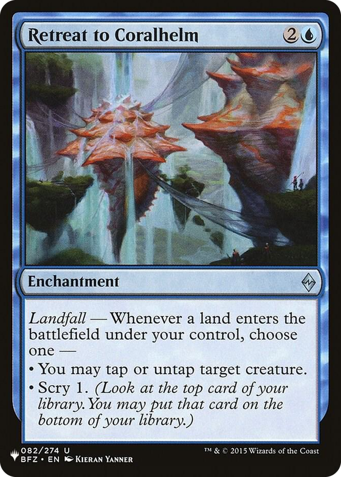 Retreat to Coralhelm #82 U - The List Reprints Pokemon card