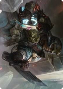 0011 Retrieval Agent Art Card S Art Series: The Brothers' War
