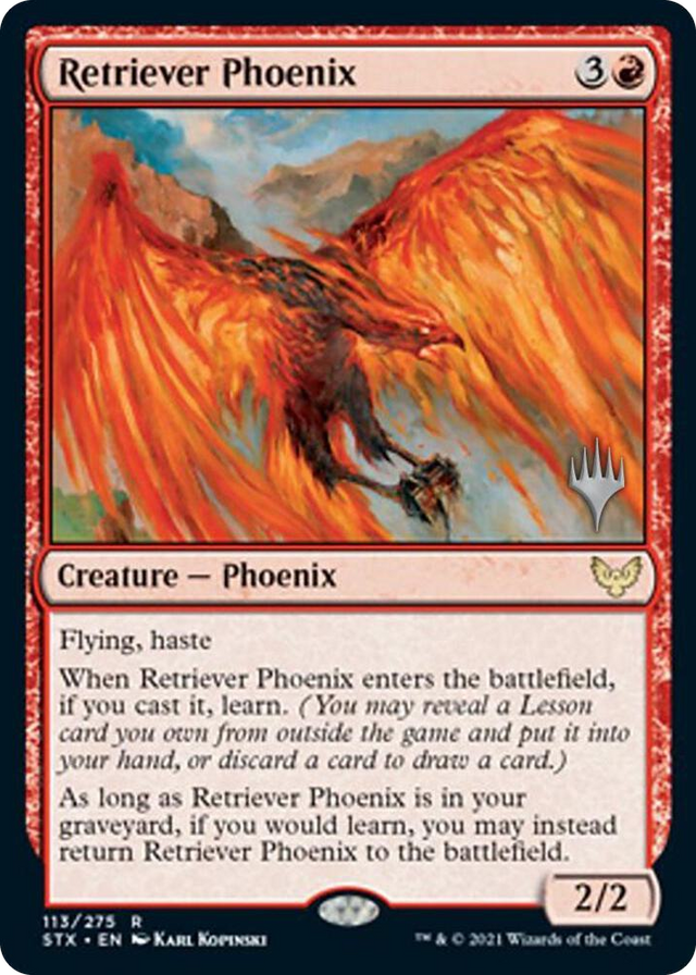 0113 Retriever Phoenix R Promo Pack: Strixhaven