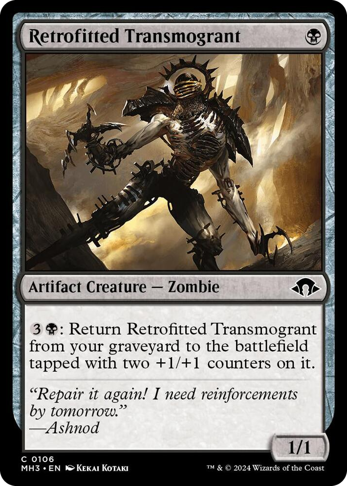0106 Retrofitted Transmogrant C Modern Horizons 3