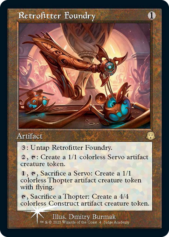 Retrofitter Foundry #4 P - Judge Promos Pokemon card
