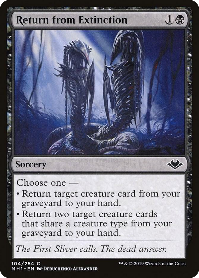 0104 Return from Extinction C Modern Horizons
