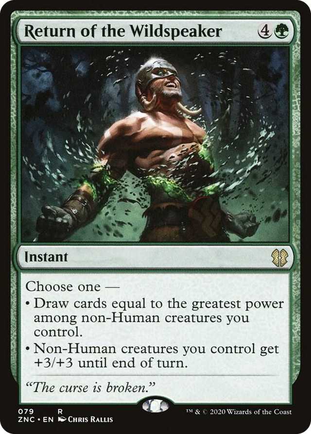 0079 Return of the Wildspeaker R Commander: Zendikar Rising