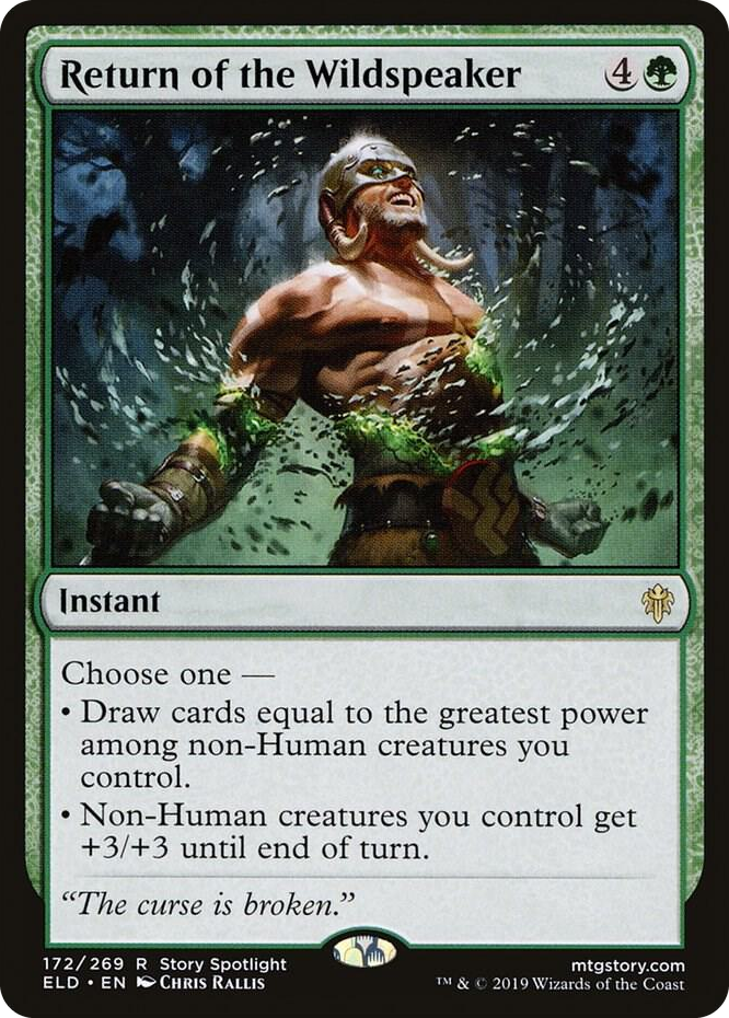 0172 Return of the Wildspeaker R Throne of Eldraine