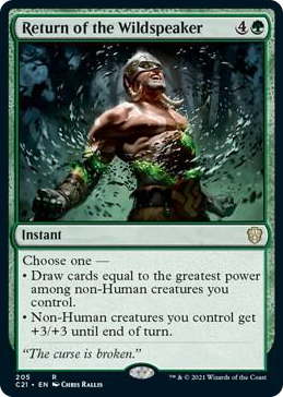 0205 Return of the Wildspeaker R Commander 2021
