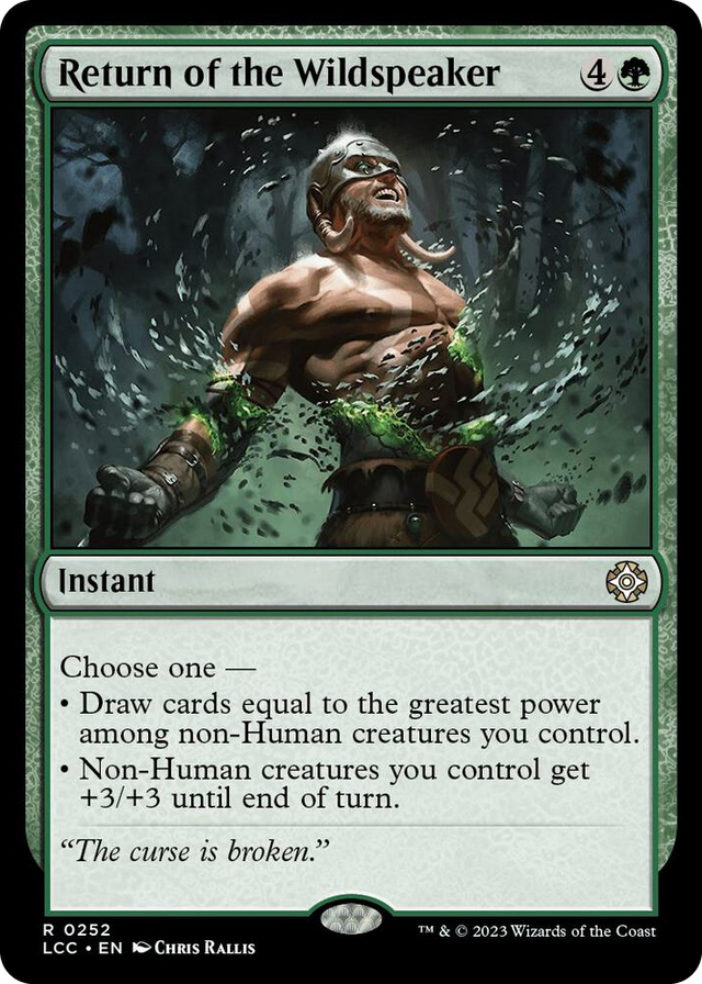 0252 Return of the Wildspeaker R Commander: The Lost Caverns of Ixalan