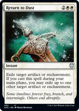0032 Return to Dust U Commander: Kaldheim
