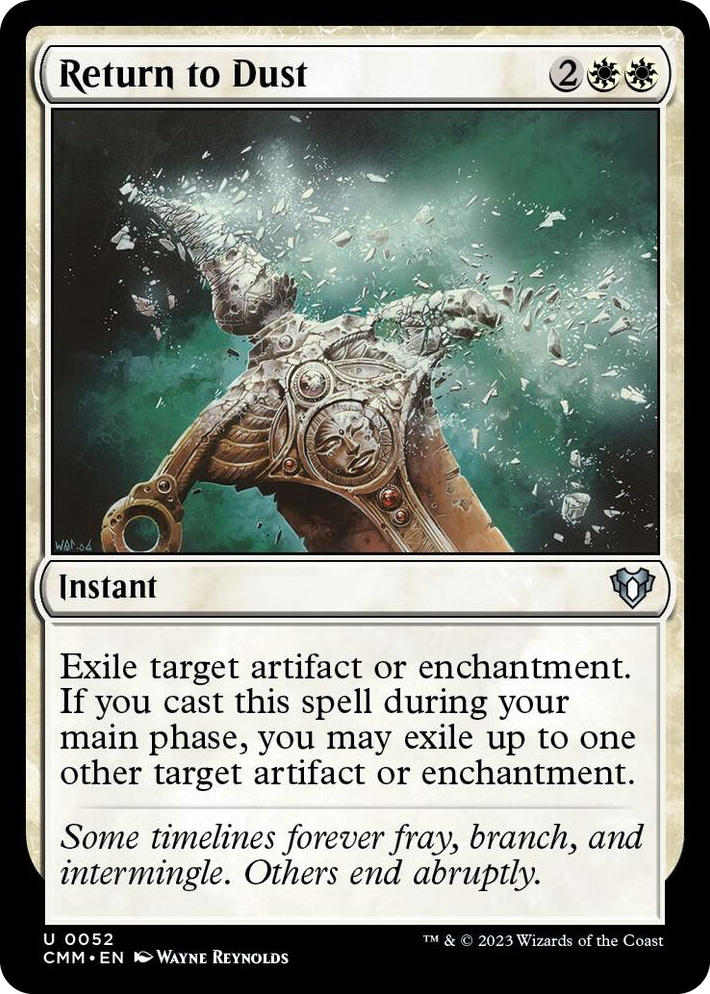 0052 Return to Dust U Commander Masters