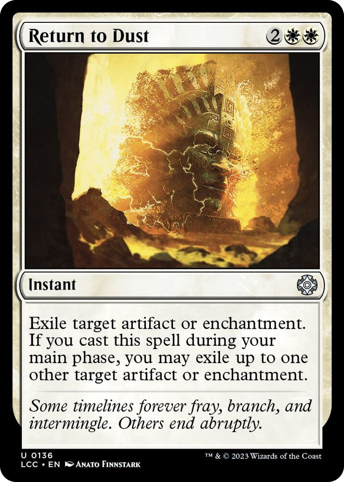 0136 Return to Dust U Commander: The Lost Caverns of Ixalan
