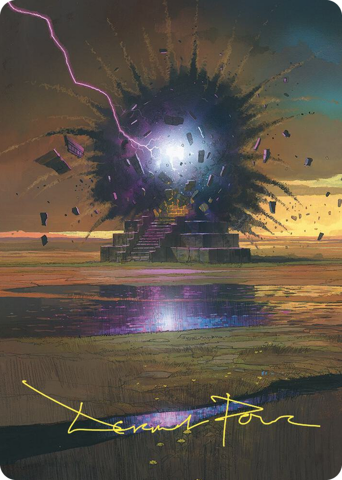 Return to Dust Art Card (Gold-Stamped Signature) #34 S - Art Series: Commander Masters Pokemon card