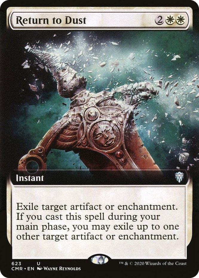 0623 Return to Dust (Extended Art) U Commander Legends
