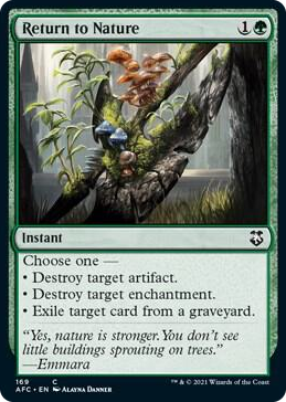 0169 Return to Nature C Commander: Adventures in the Forgotten Realms