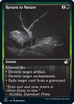 0195 Return to Nature C Innistrad: Double Feature