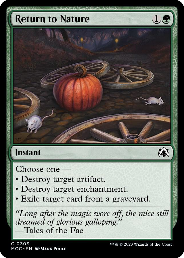 0309 Return to Nature C Commander: March of the Machine