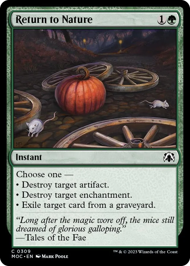 0309 Return to Nature C Commander: March of the Machine
