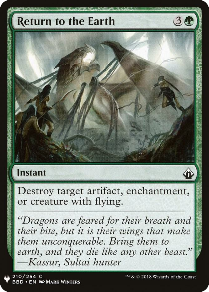 0210 Return to the Earth C The List Reprints
