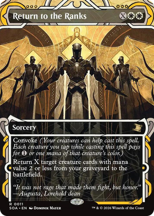 0011 Return to the Ranks R Secrets of Strixhaven: Mystical Archive