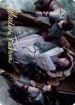 0026 Return Upon the Tide Art Card (Gold-Stamped Signature) S Art Series: Kaldheim