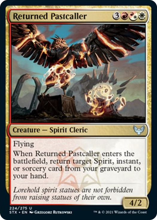 0224 Returned Pastcaller U Strixhaven: School of Mages