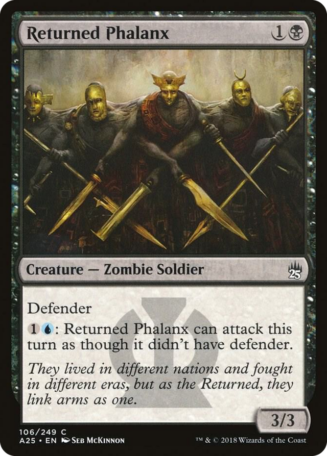 0106 Returned Phalanx C Masters 25