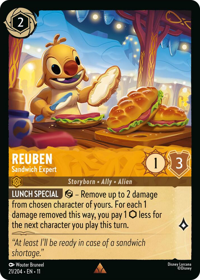0021 Reuben - Sandwich Expert Rare Winterspell