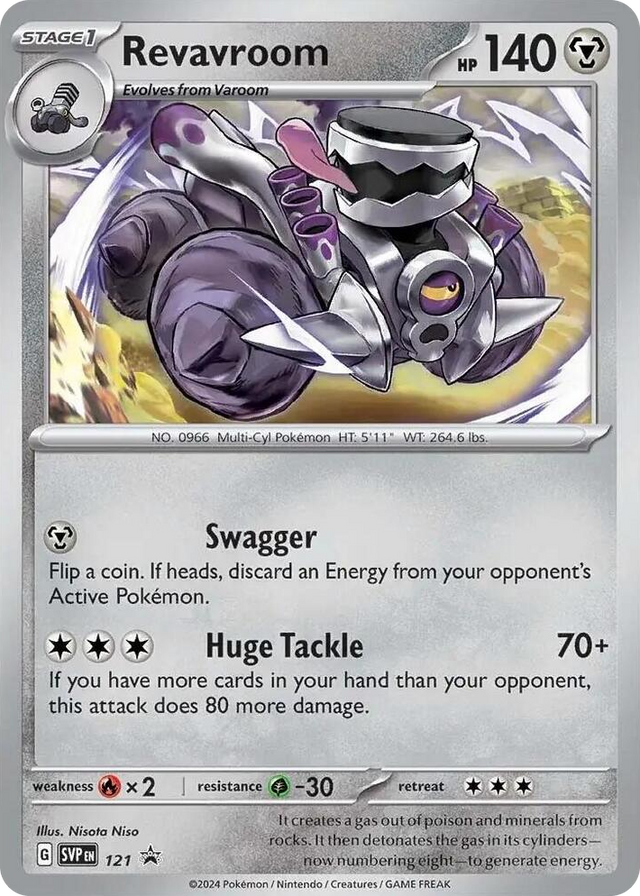 0121 Revavroom - 121 Promo Scarlet & Violet Promo Cards