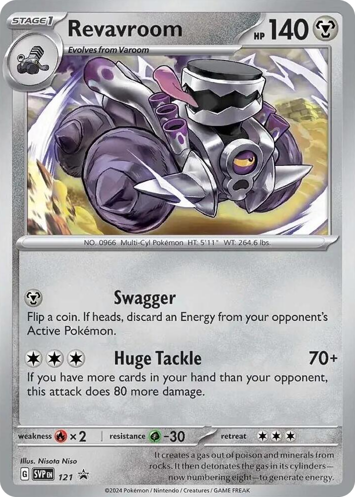 0121 Revavroom - 121 Promo Scarlet & Violet Promo Cards