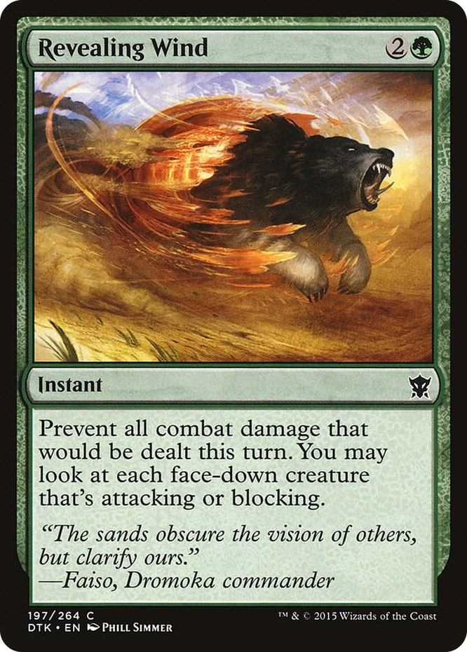 0197 Revealing Wind C Dragons of Tarkir
