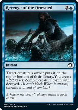 0072 Revenge of the Drowned C Innistrad: Midnight Hunt