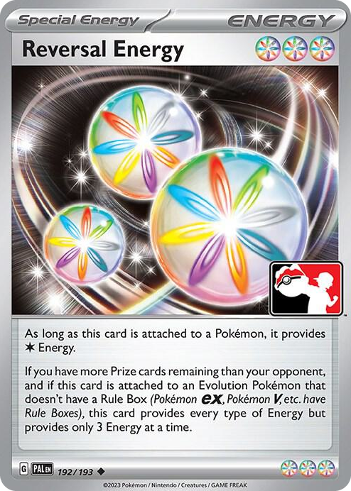 0192 Reversal Energy Uncommon Prize Pack Series Cards