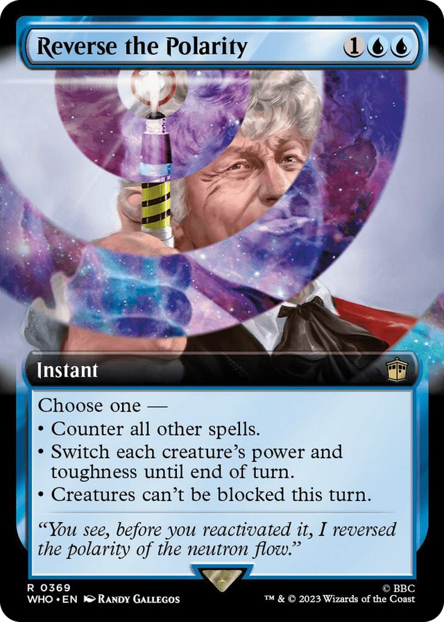 0369 Reverse the Polarity (Extended Art) R Universes Beyond: Doctor Who