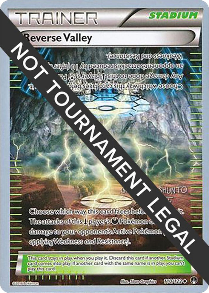 Reverse Valley - 2016 (Shunto Sadahiro) #110 Uncommon - World Championship Decks Pokemon card