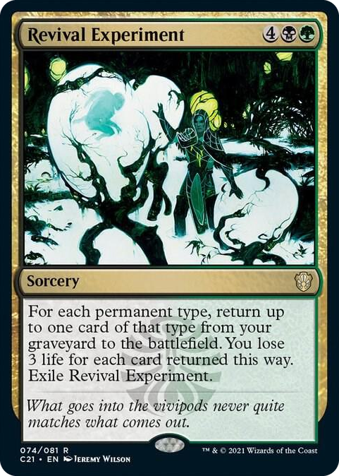0074 Revival Experiment R Commander 2021