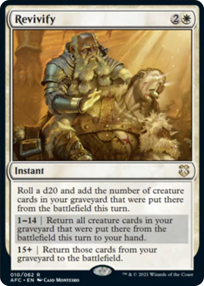 0010 Revivify R Commander: Adventures in the Forgotten Realms
