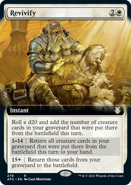 0279 Revivify (Extended Art) R Commander: Adventures in the Forgotten Realms