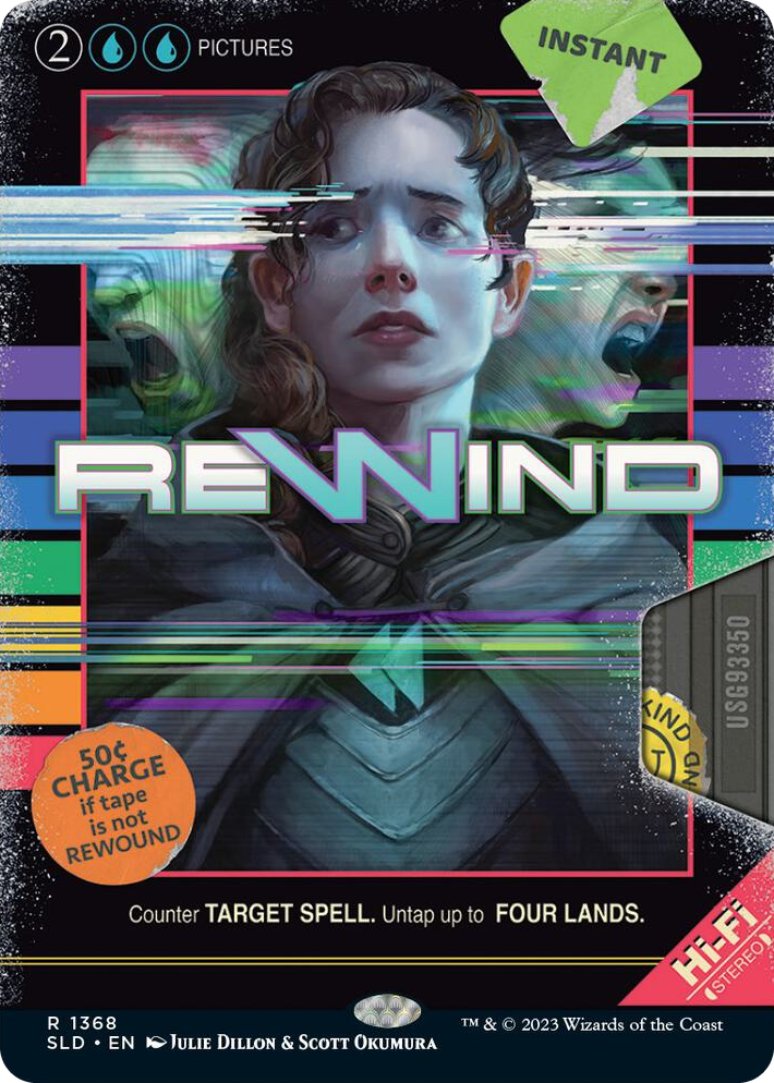 1368 Rewind R Secret Lair Drop Series