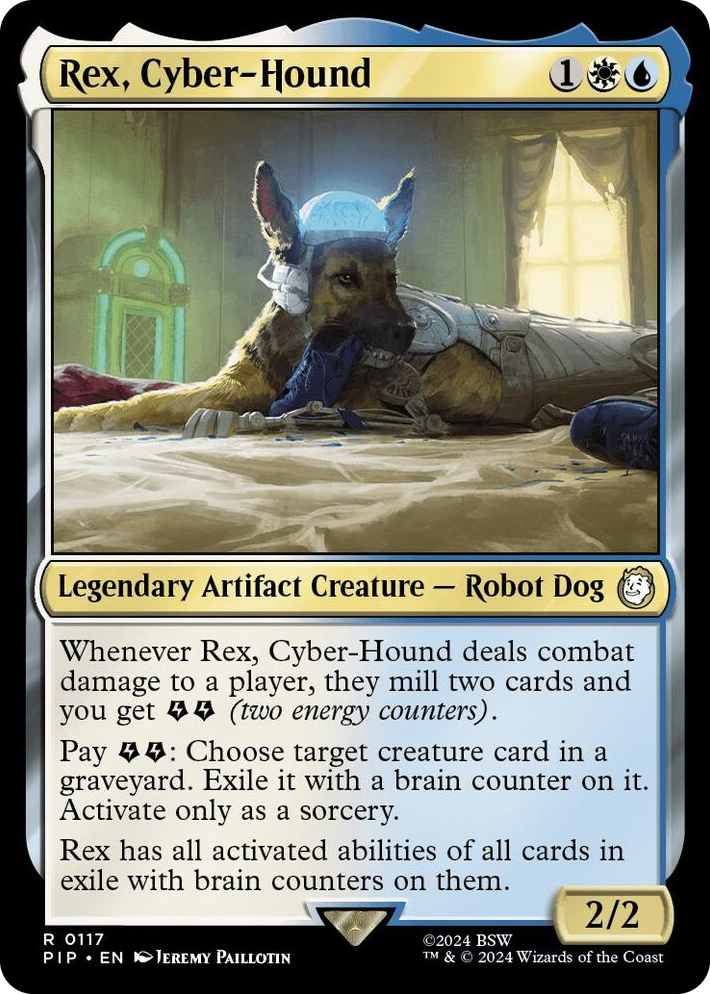 0117 Rex, Cyber-Hound R Universes Beyond: Fallout